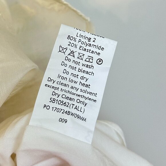 HOUSE OF CB Serenita Jacquard Fit & Flare Cocktail Minidress in Cream Large Tall - Picture 11 of 16